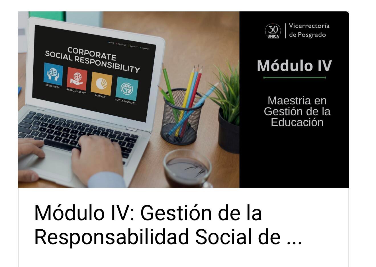 Docente Maestría UNICA Nicaragua